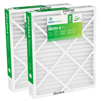 2 Pack of 20x24x4 Air Filter