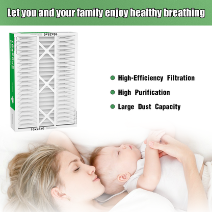 2 Pack of 16x28x6  Air Filter