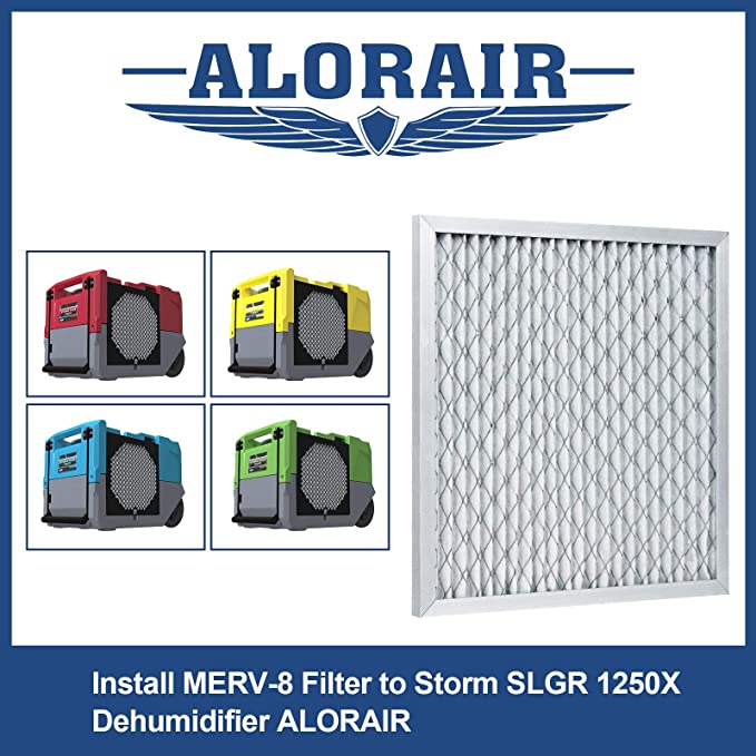 AlorAir ®3 Pack MERV-8 Filter for Storm SLGR 1250X Dehumidifiers
