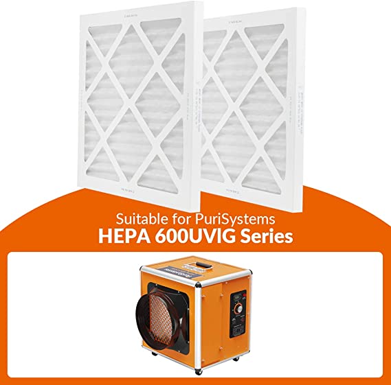 Purisystems® 5 Pack MERV-10 filter for HEPA 600 UVIG