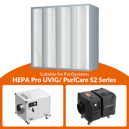 Purisystems Pure HEPA Filter for HEPA Pro UVIG/ PuriCare S2/ PuriCare S2 UV/ PuriCare S2 UVIG - 1 Pack