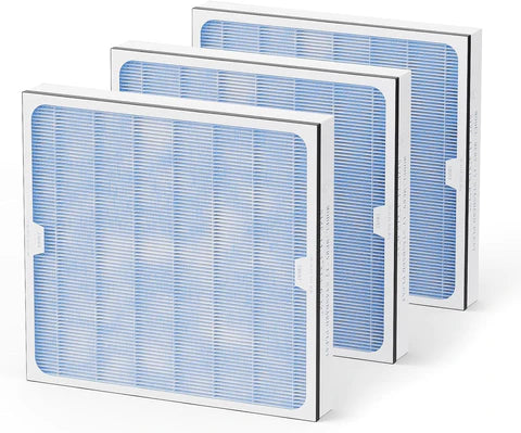 AlorAir True HEPA Filter Replacement Set for PureAiro HEPA Max 970 Air Scrubber (Pack of 3)