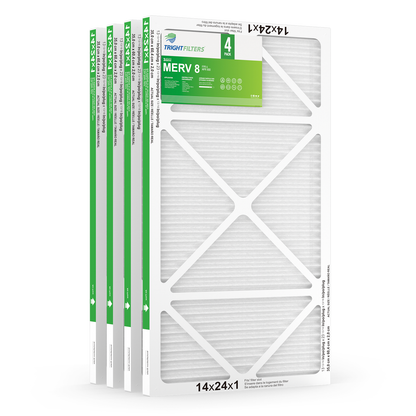 14x24x1 MERV-8 Air Filter (4-Pack)