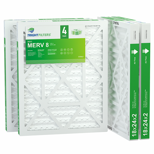 4 Pack of 18x24x2 Air Filter