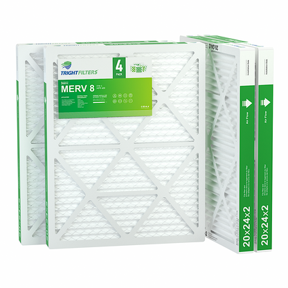 4 Pack of 20x24x2 Air Filter