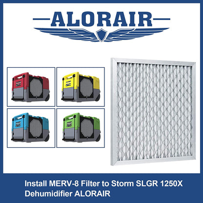 AlorAir ®3 Pack MERV-8 Filter for Storm SLGR 1250X