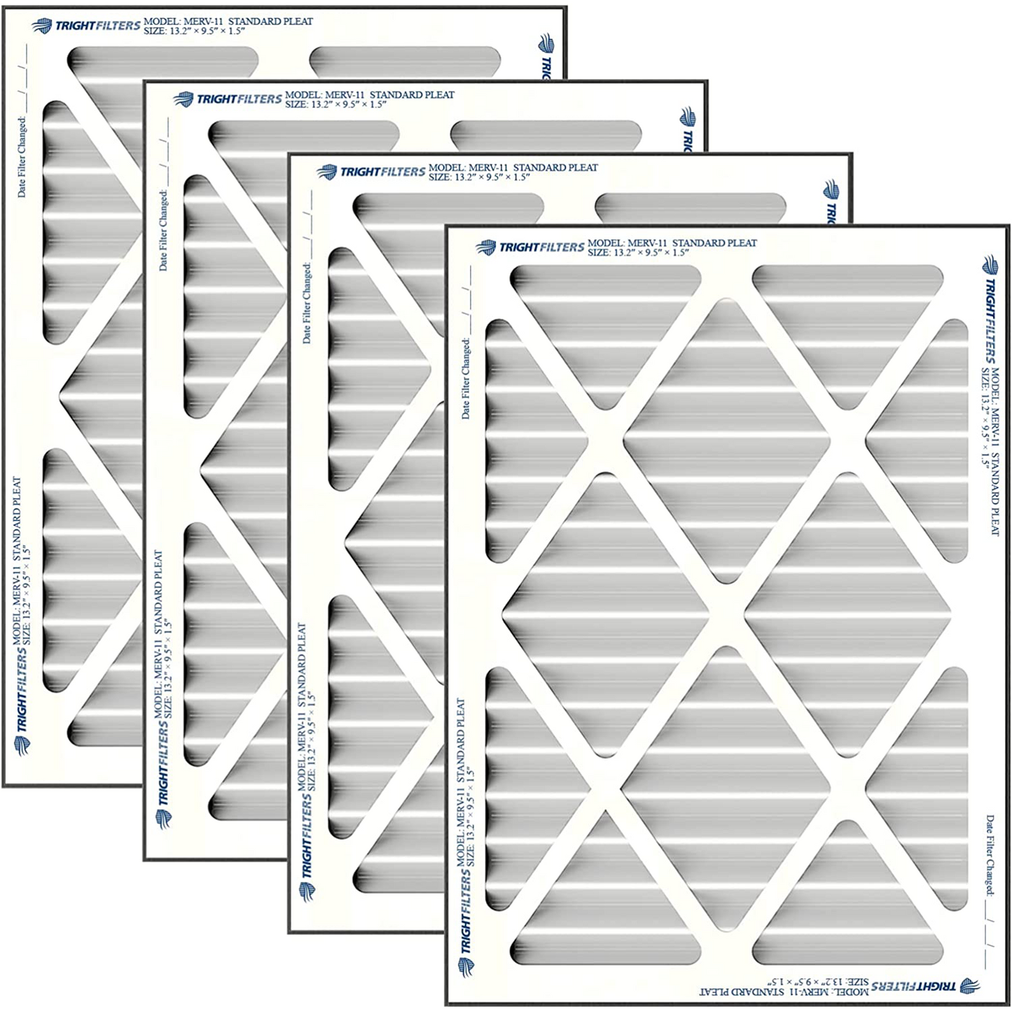 ABESTORM MERV 11 Filter 4 Pack for DecDust1350 / DecDust1350IG